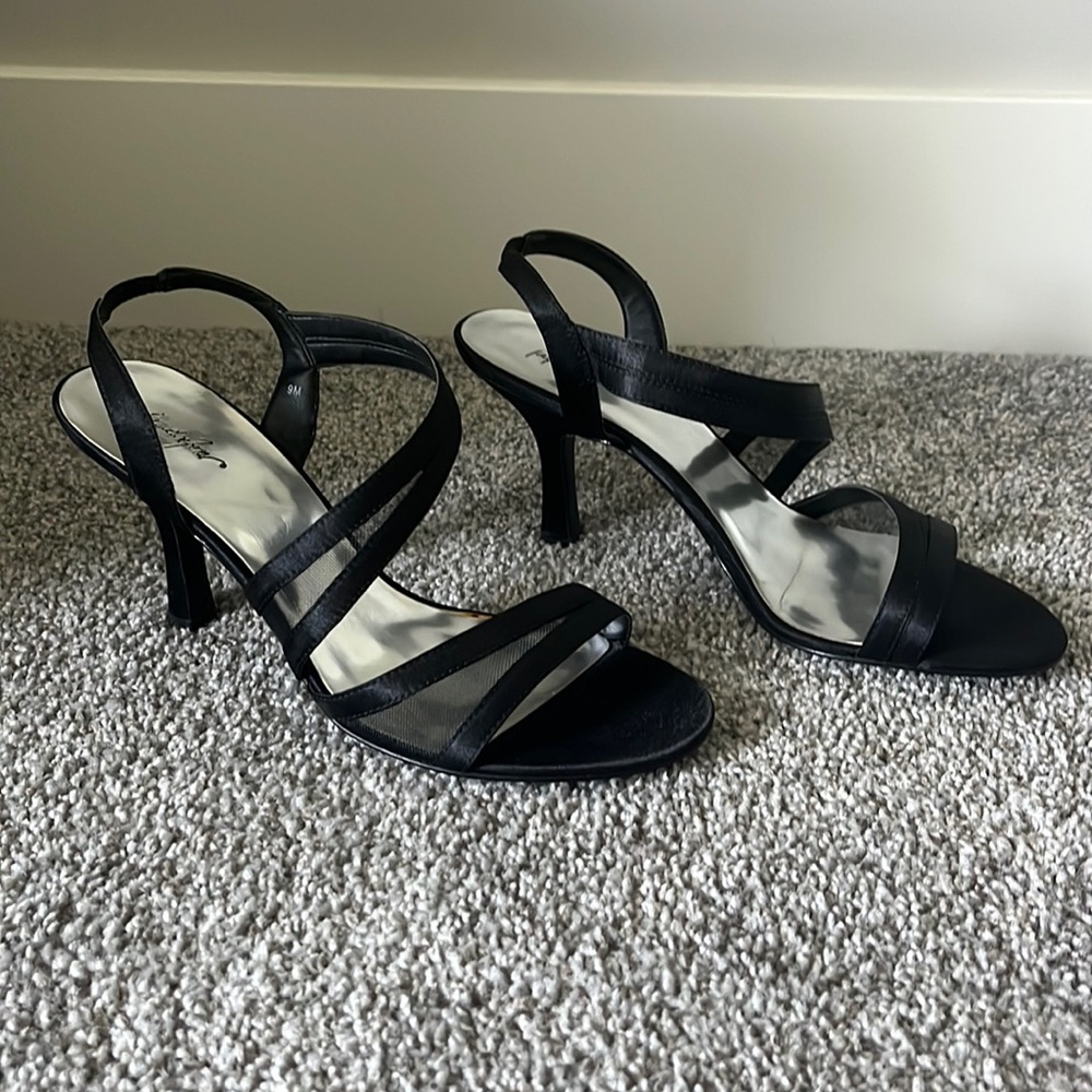 Two inch, stappy, formal heels
